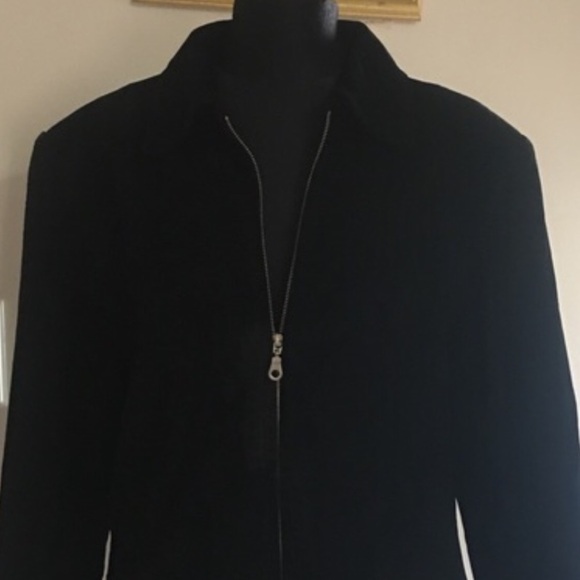 MidddleBrook Park suede  zip closure jacket - Picture 5 of 6